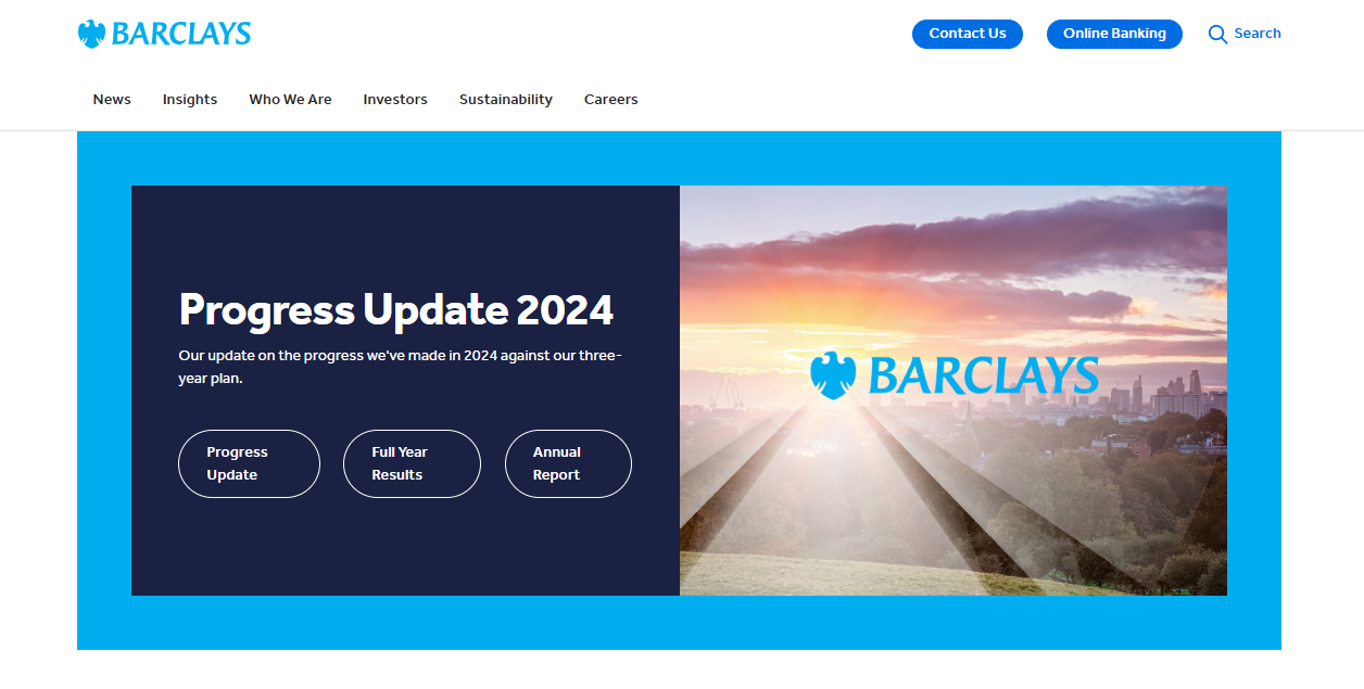 Barclays Bank Plc website homepage