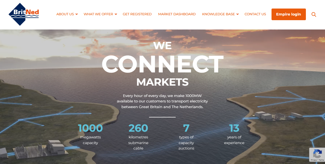 Britned Development Ltd website homepage