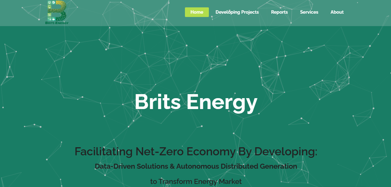 Brits Energy Ltd website homepage