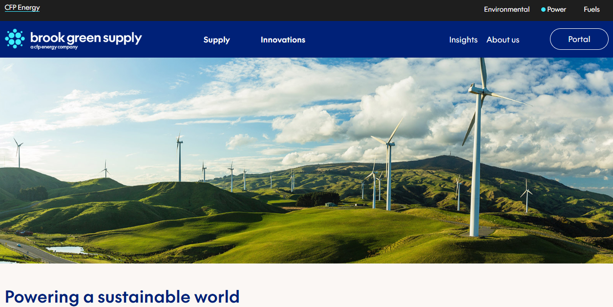 Brook Green Trading Ltd website homepage