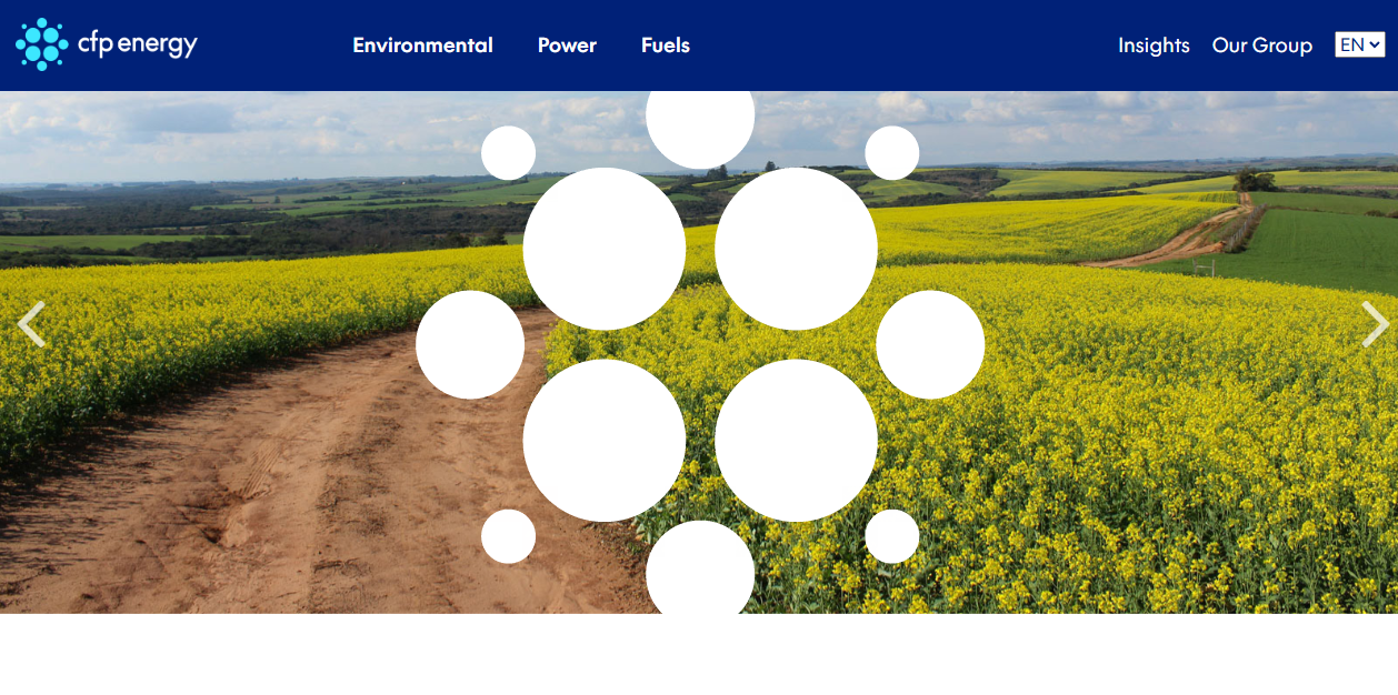 Cfp Commodities Ltd website homepage