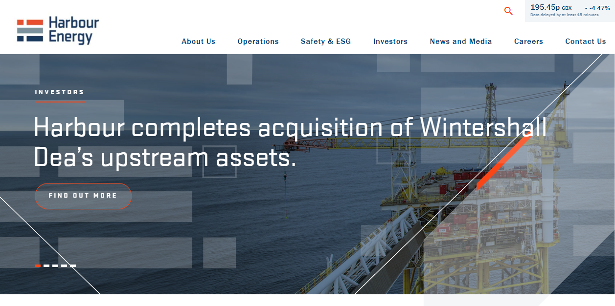 Chrysaor Marketing Ltd website homepage