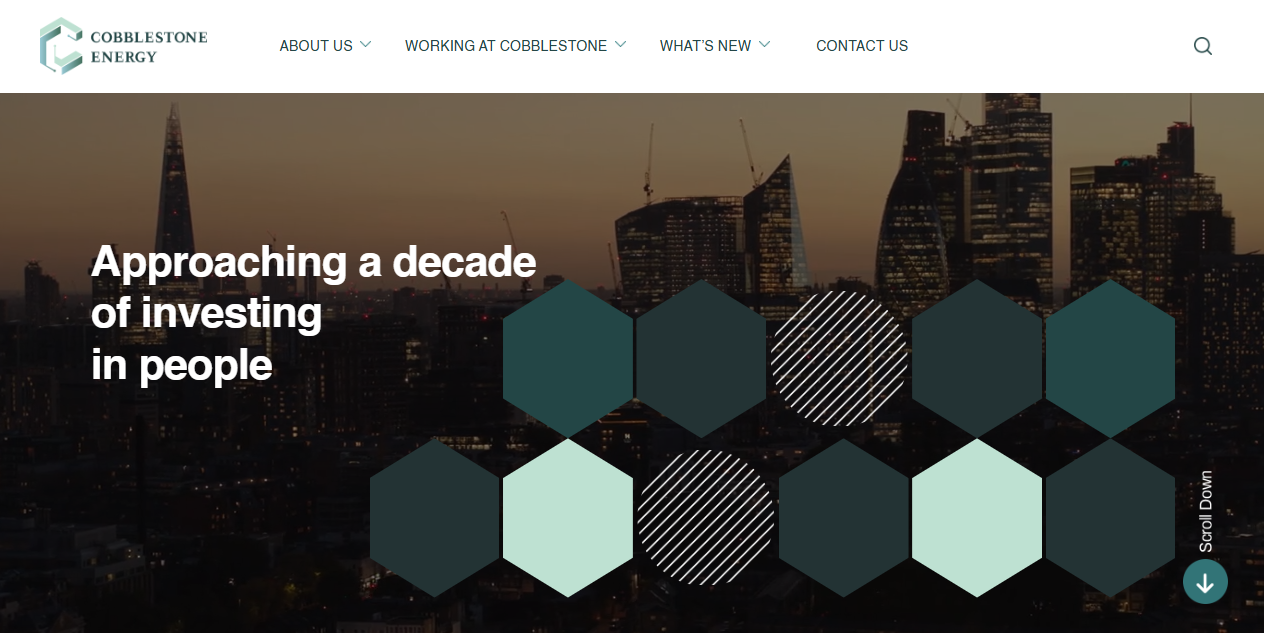 Cobblestone Energy Dmcc  website homepage