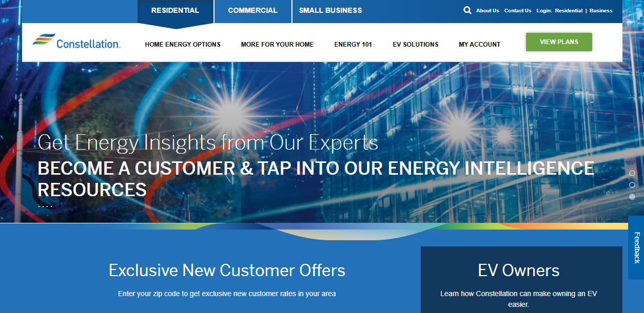 Constellation Generation Ltd website homepage