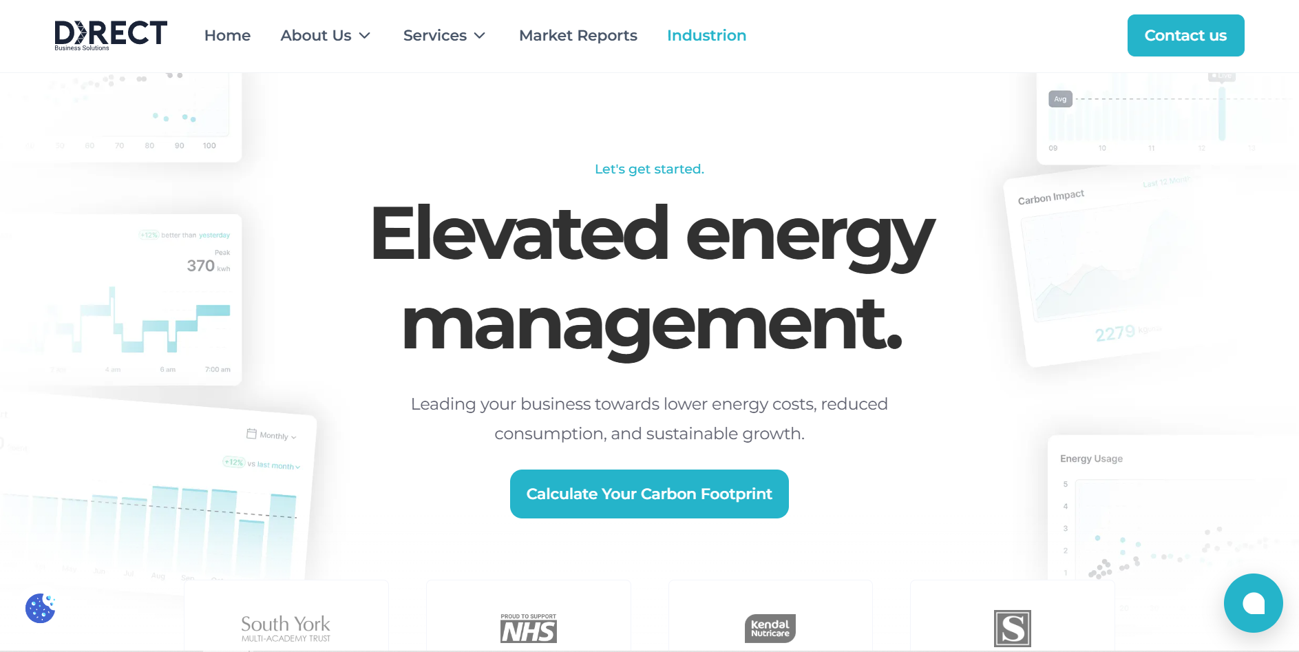 Direct Business Solutions homepage