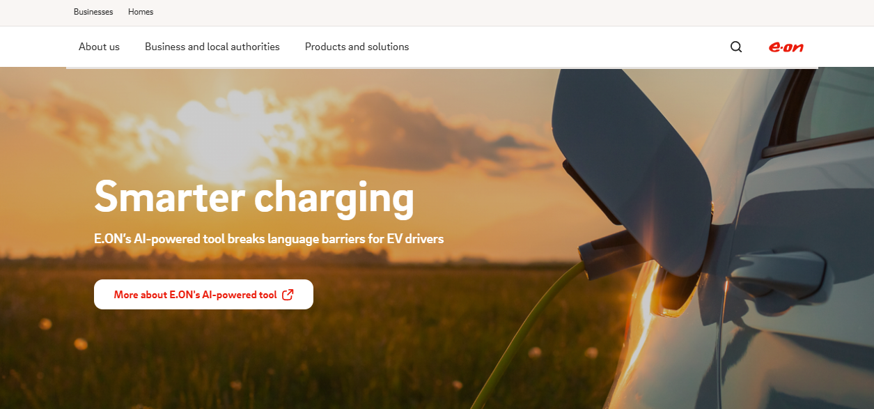 E.on Next Energy Ltd website homepage