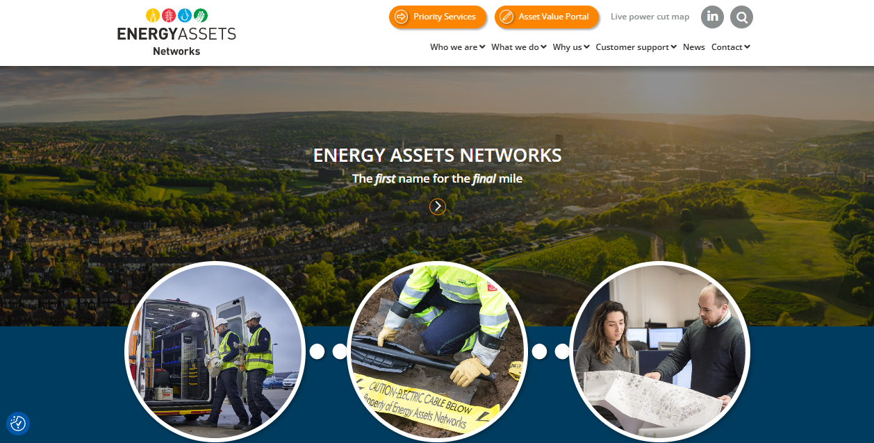  Energy Assets Networks Ltd website homepage