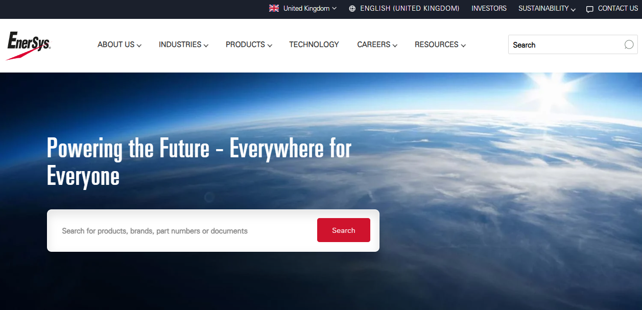 Enersyst Ltd website homepage