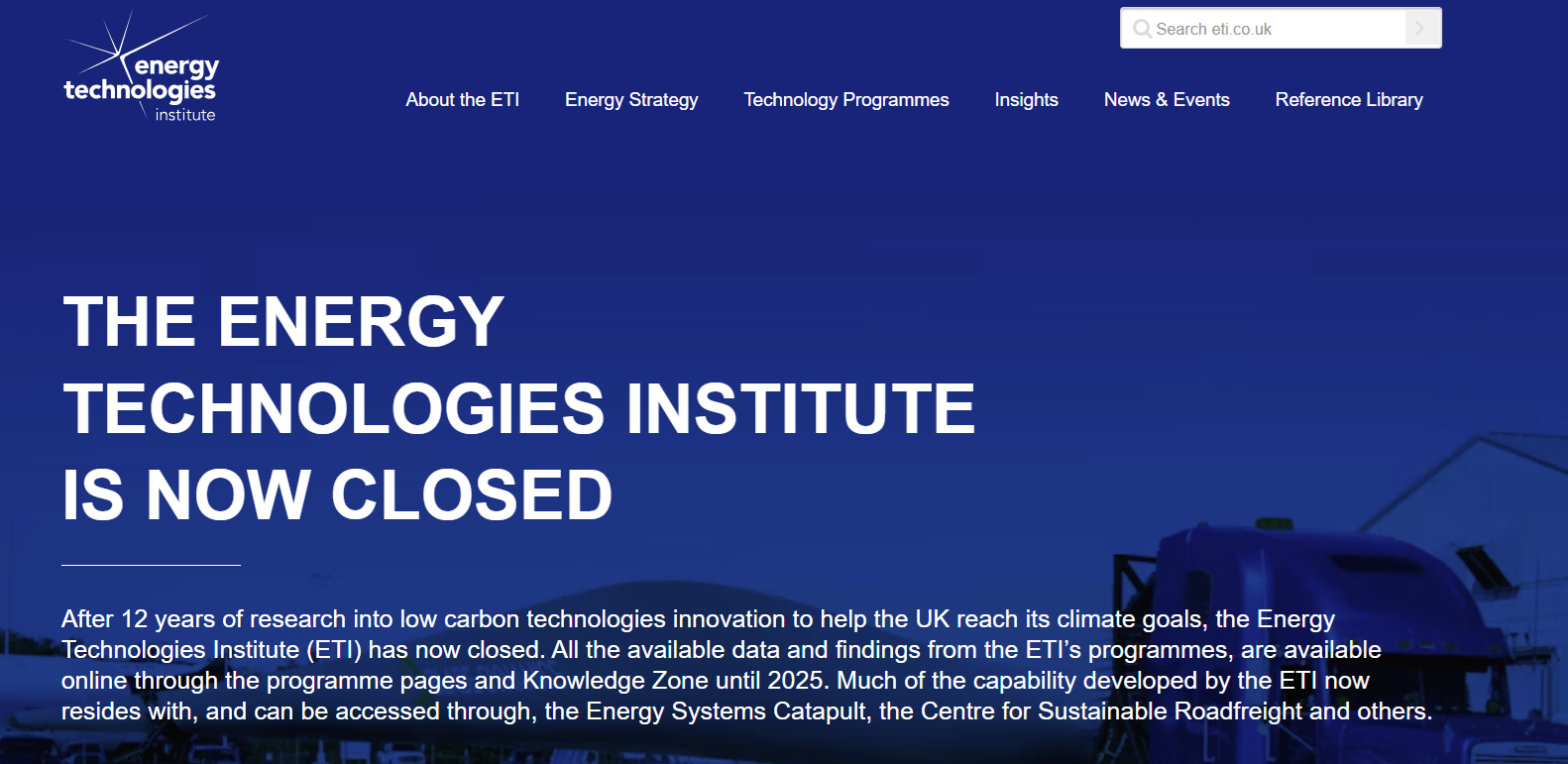 Energy Technologies Institute (ETI)