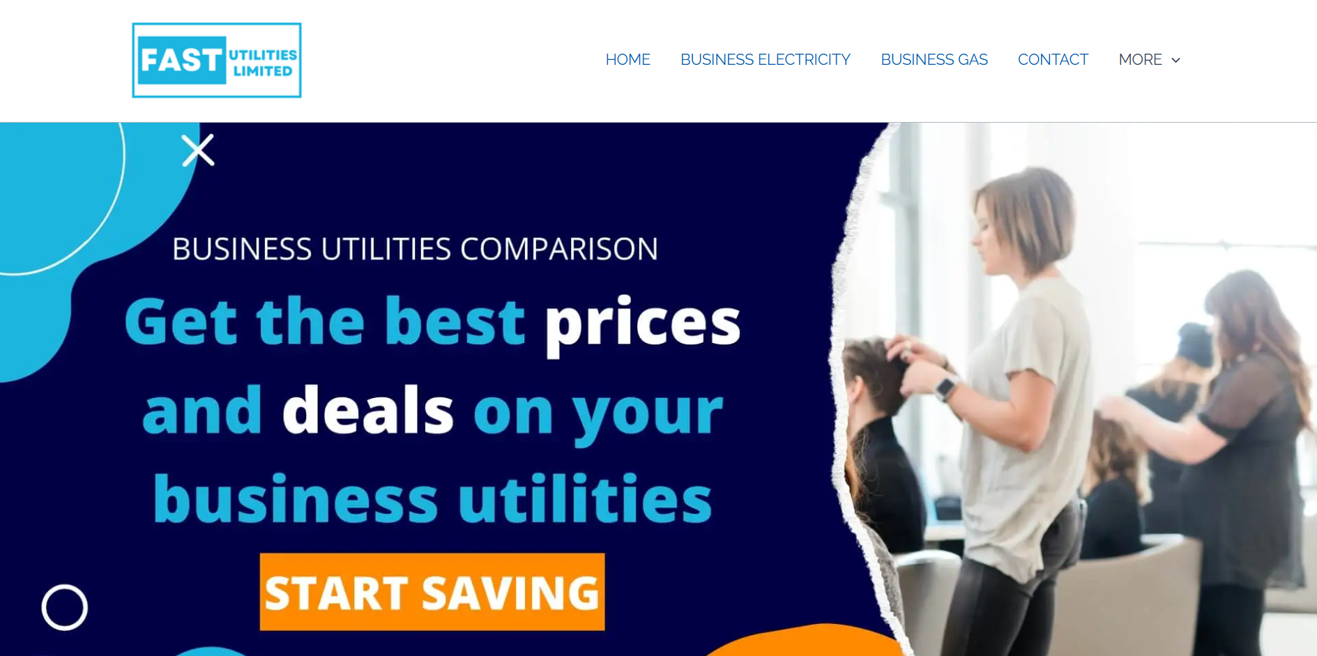 Fast Utilities Limited homepage