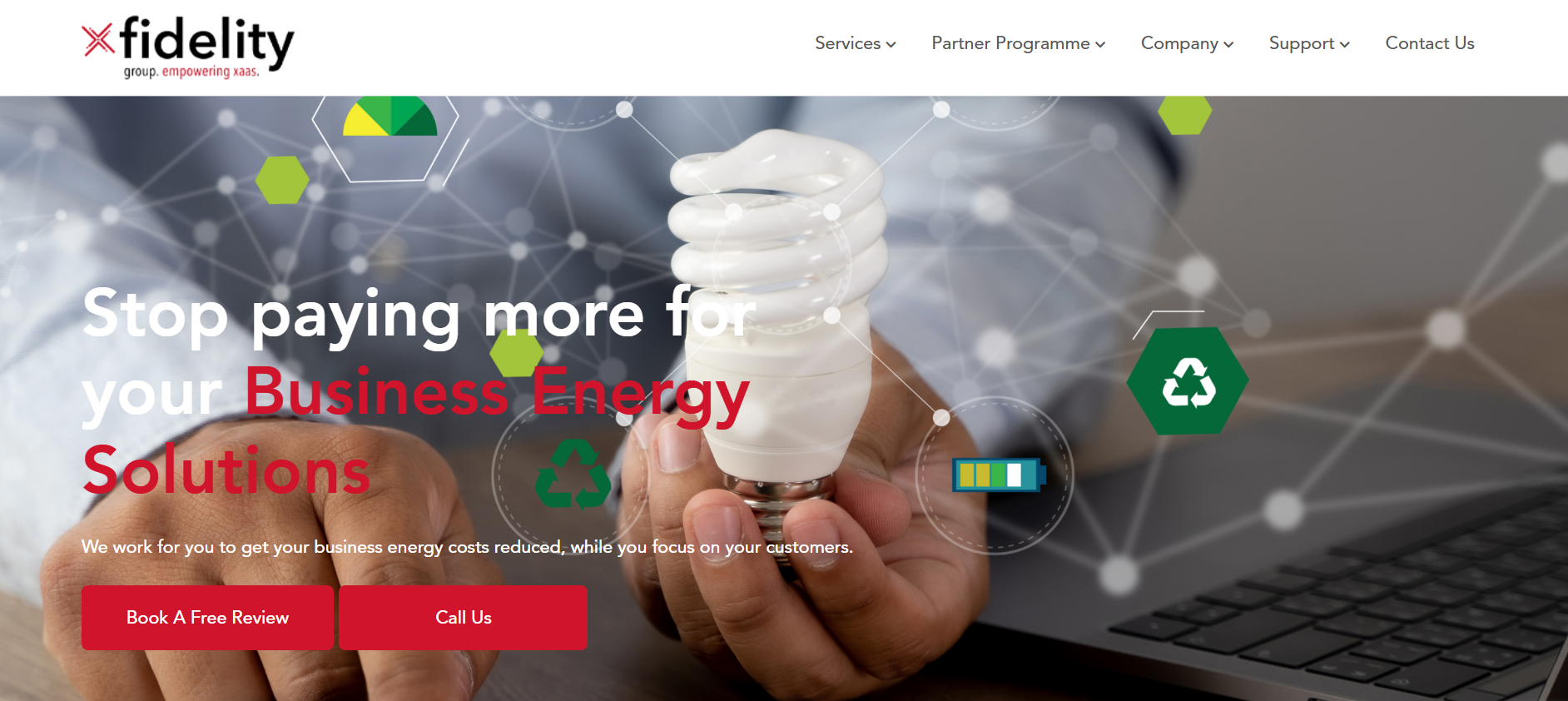 Fidelity Group homepage