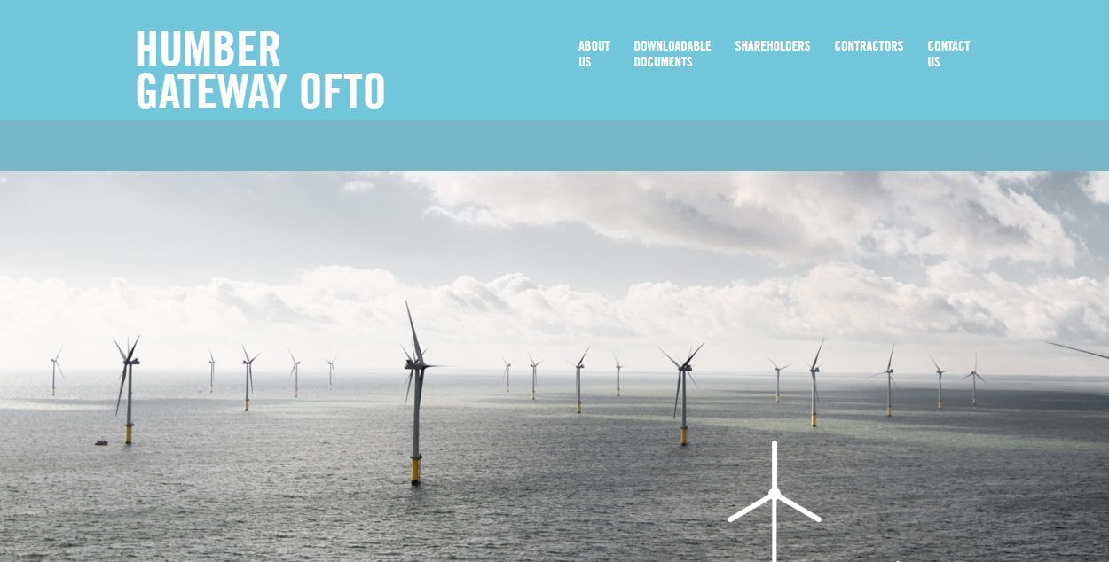 Humber Gateway Ofto Ltd website homepage