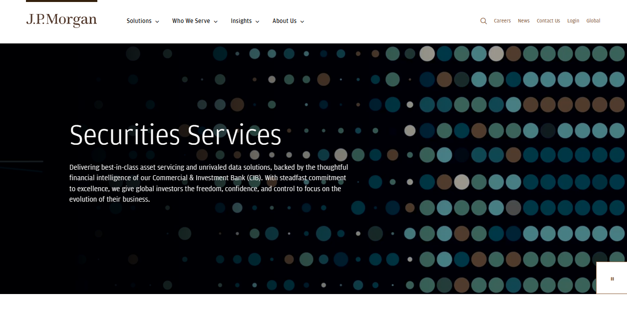 J.p. Morgan Securities Plc website homepage