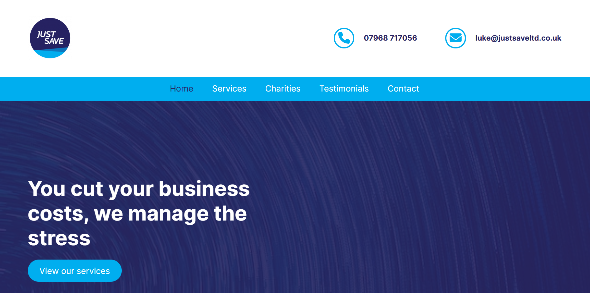 Just Save Ltd  homepage