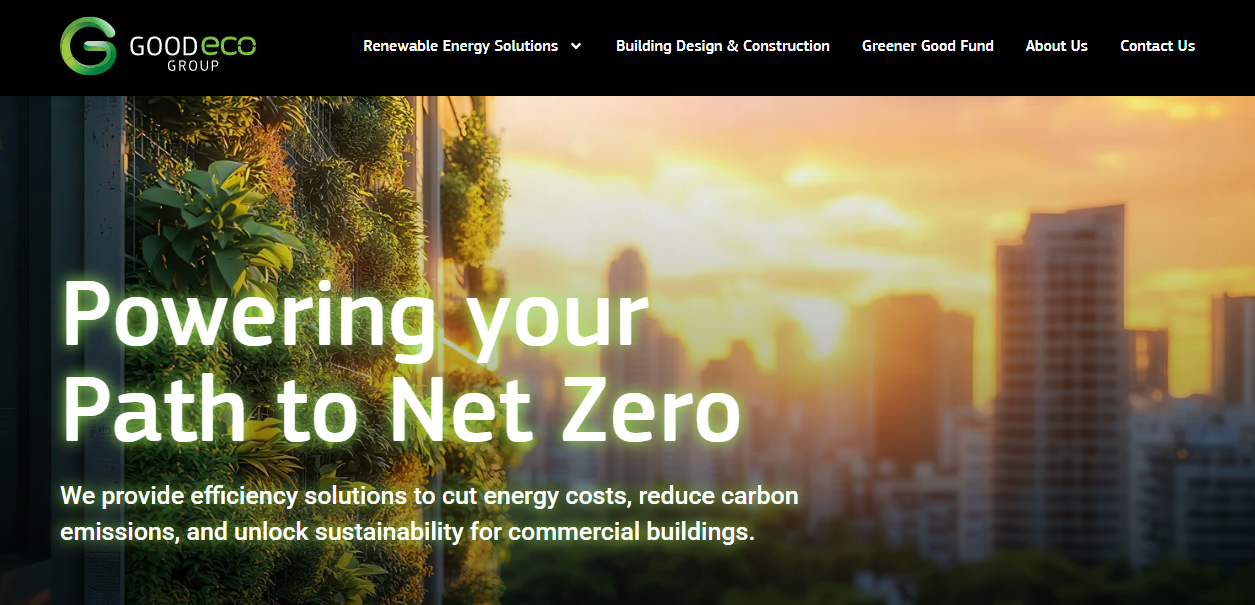 Led Eco Lights Ltd website homepage