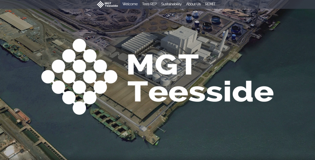 Mgt Teesside Ltd website homepage