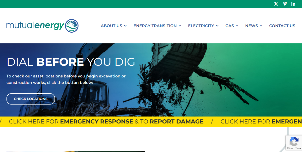 Moyle Interconnector Ltd website homepage