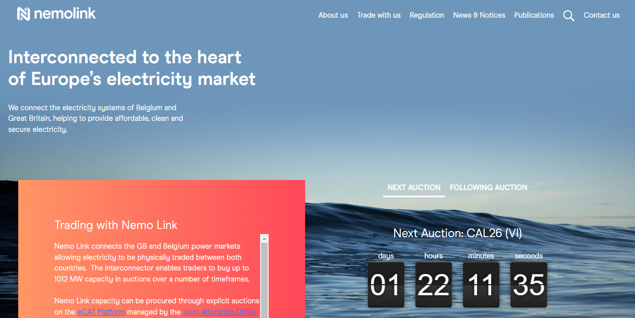 Nemo Link Ltd website homepage