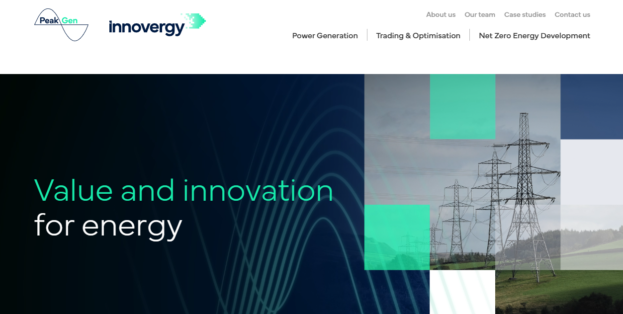 Peak Gen Power 18 Ltd website homepage