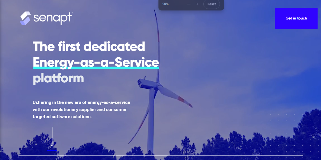 Senapt Ltd website homepage