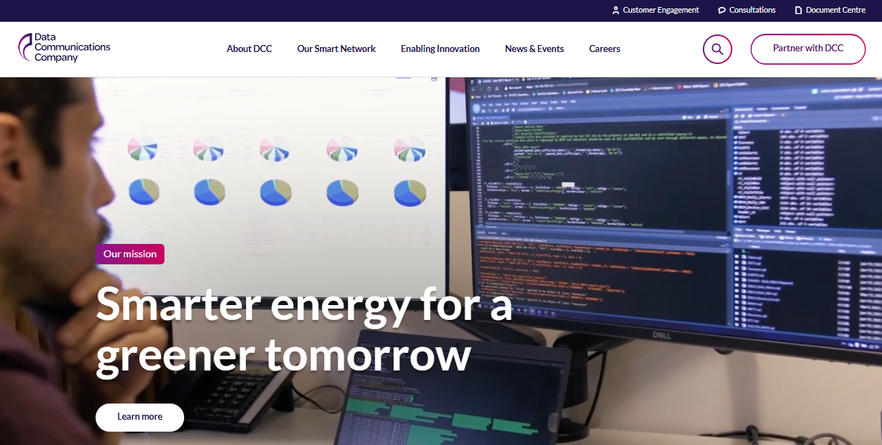 Smart DCC Ltd  website homepage