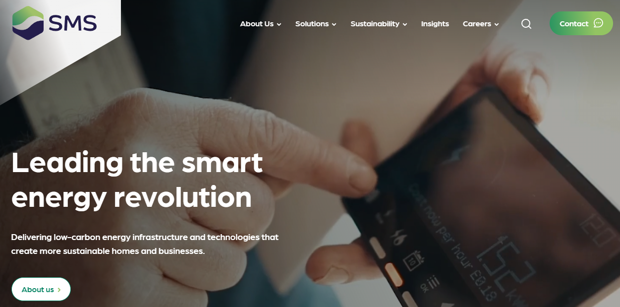 Sms Energy Services Ltd website homepage