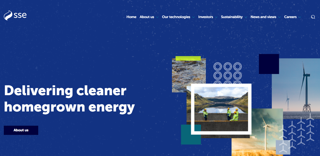 Sse Energy Supply Ltd website homepage