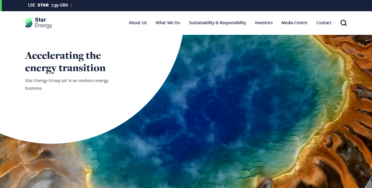 Star Energy Weald Basin Ltd website homepage