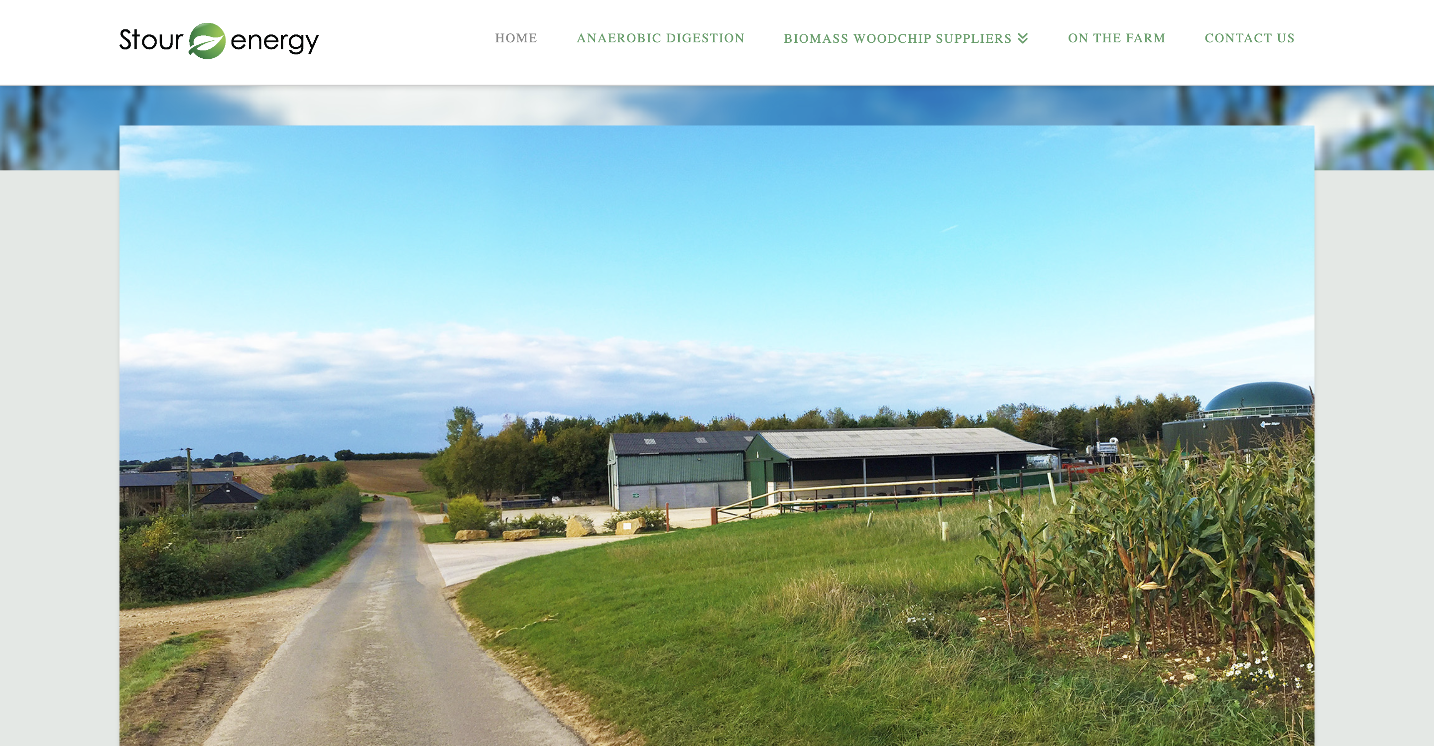 Stour Energy landing page