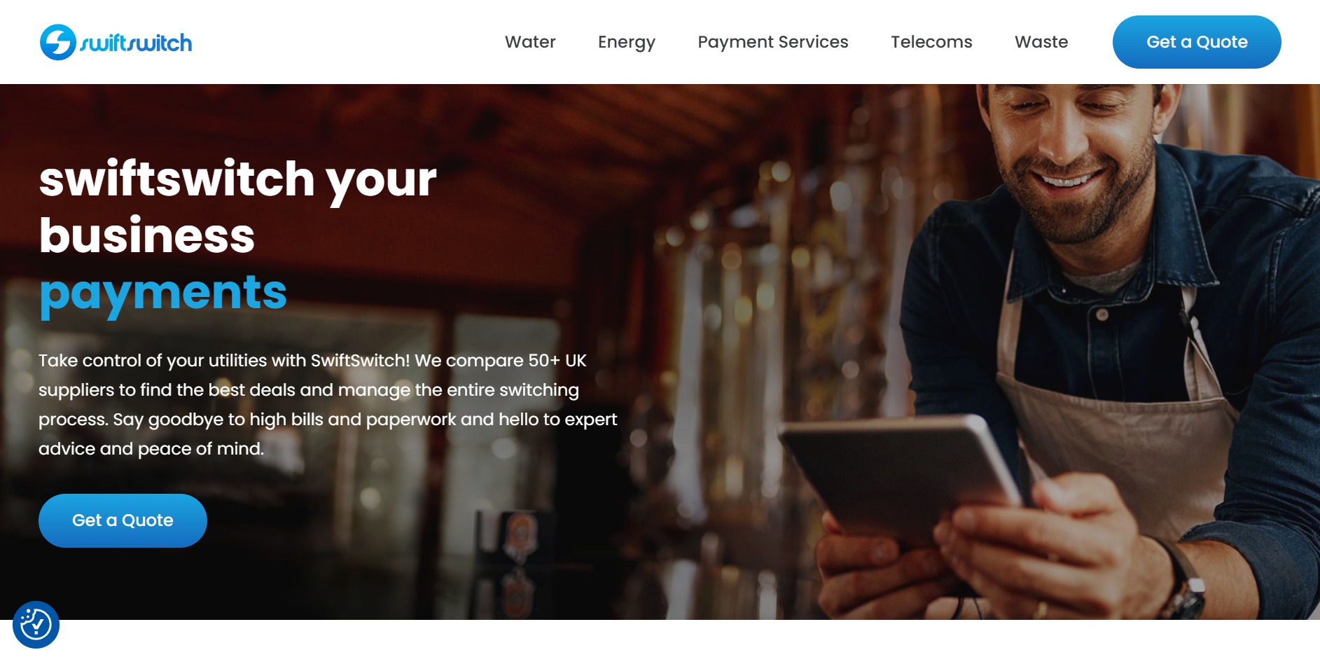 SwiftSwitch homepage