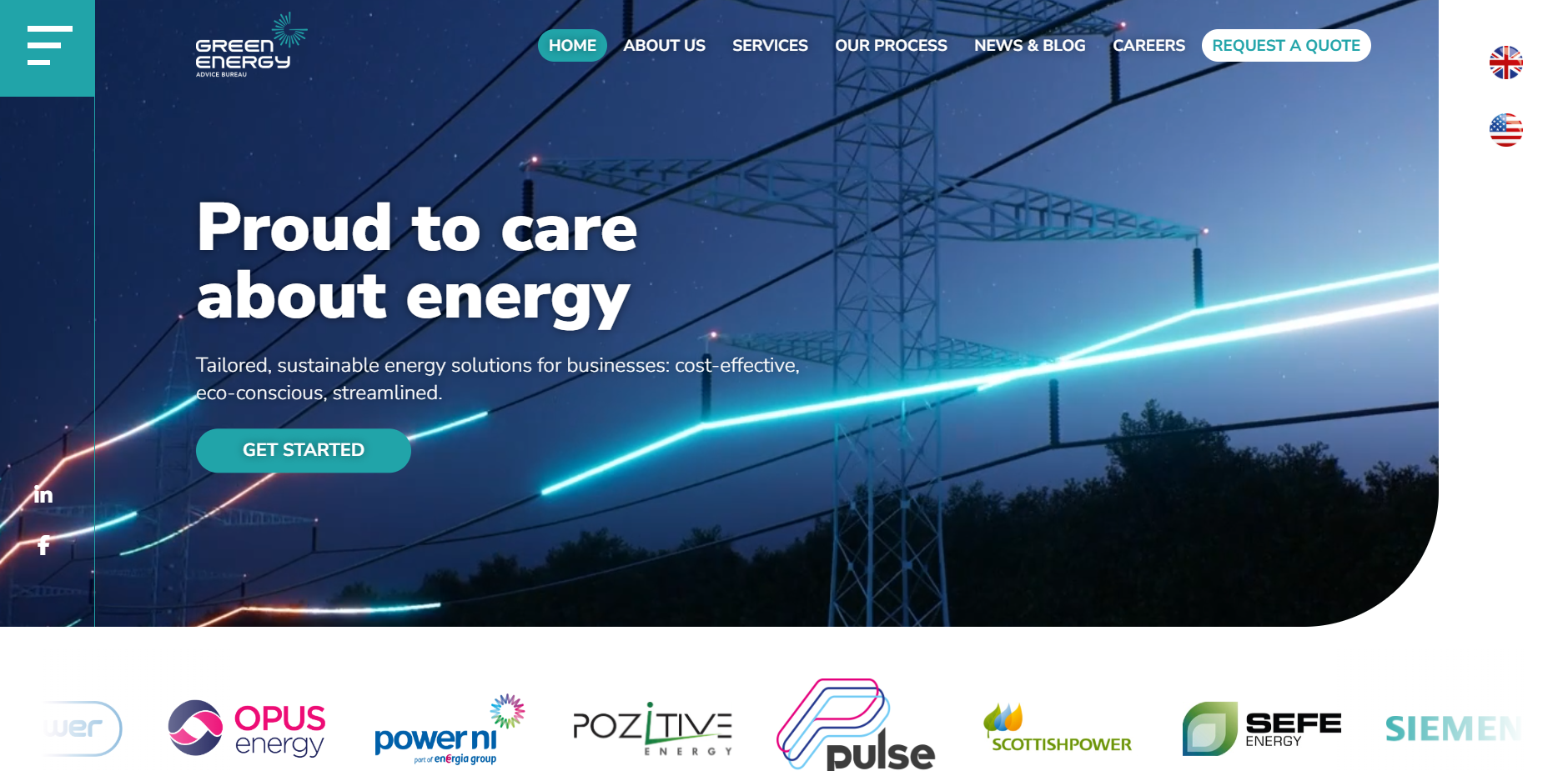 The Green Energy Advice Bureau  homepage