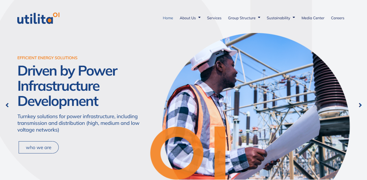 Utilita Gas Ltd website homepage