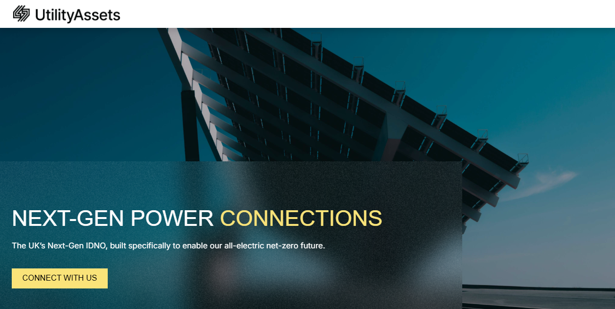  Utility Assets Ltd website homepage