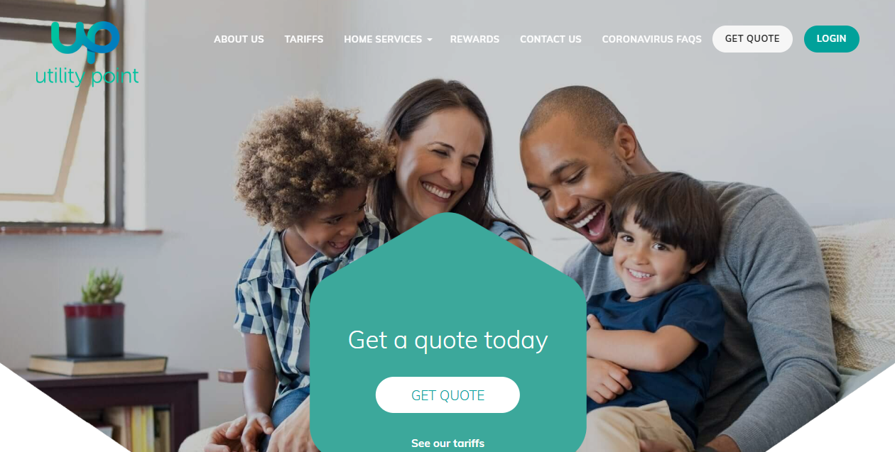 Utility Point Ltd website homepage