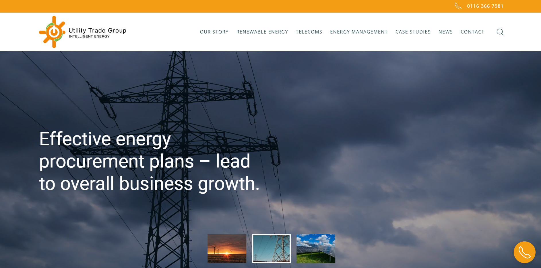 Utility Trade Group homepage