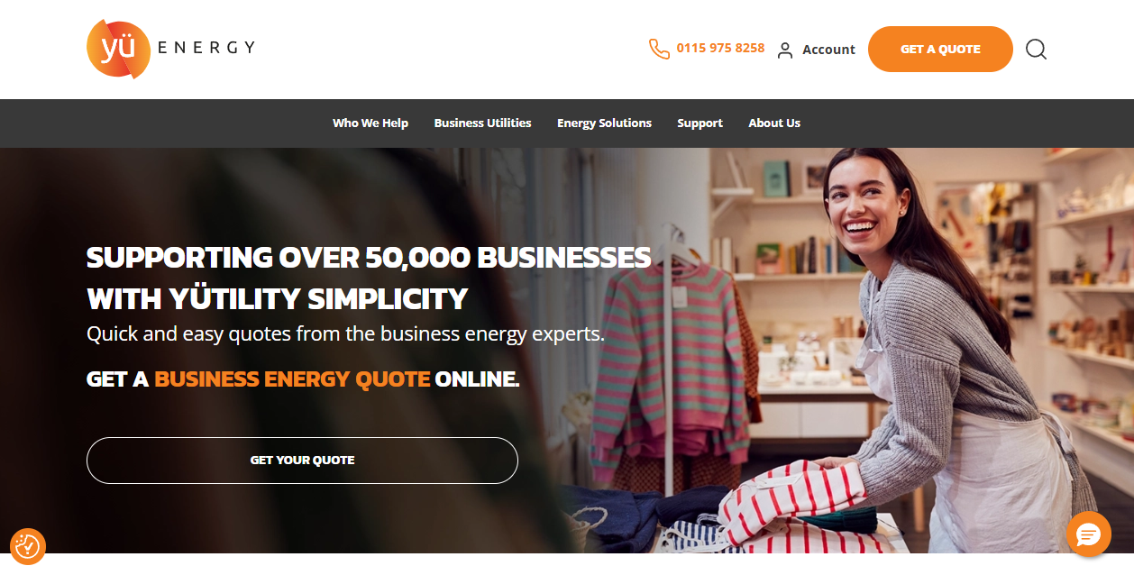 Yu Energy Holding Ltd website homepage