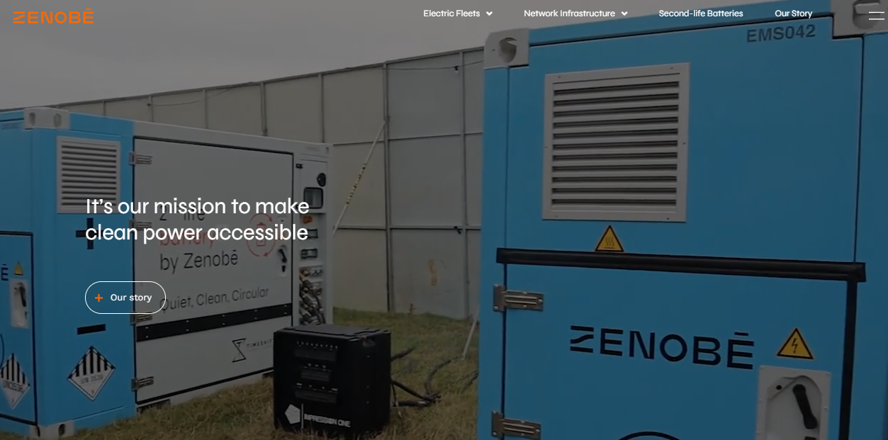 Zenobe Brindley Ltd website homepage